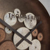 21" Clocksmith Wall Clock Cog Bronze - Distinctly Living