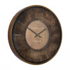 21"" Florentine Wall Clock Leather - Distinctly Living