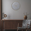 21'' Nordic Wall Clock Cement - Distinctly Living