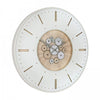 30"" Clocksmith Grand Clock Cog Ivory - Distinctly Living