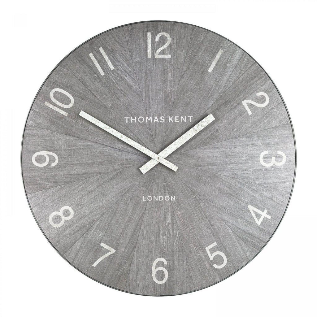 30" Wharf Grand Clock Limestone - Distinctly Living