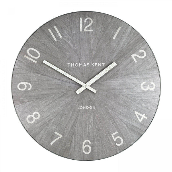 30" Wharf Grand Clock Limestone - Distinctly Living 