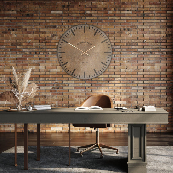 36"" Limehouse Grand Clock Brick - Distinctly Living