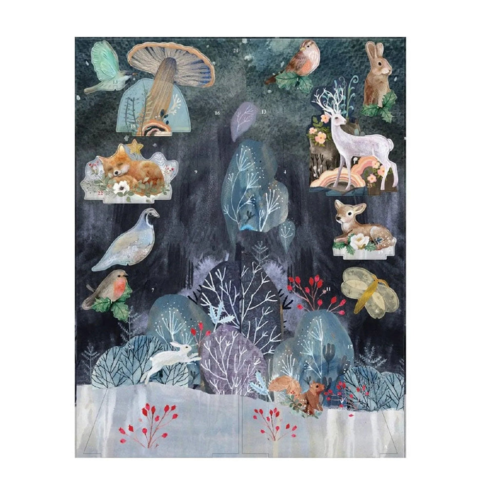 3D Christmas Advent Calendar - Silver Stag - Distinctly Living