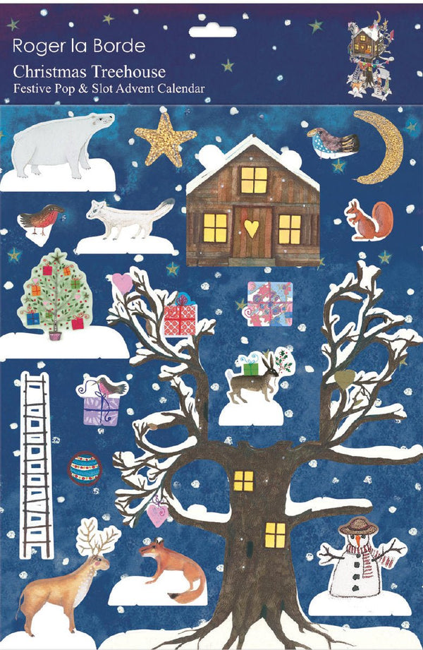 3D Christmas Advent Calendar - Treehouse - Distinctly Living