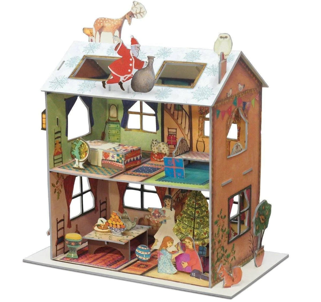 3D Christmas Scene - Townhouse - Distinctly Living