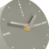 4" Notting Hill Mantel Clock in Moon - Distinctly Living 