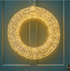 40cm Shimmer and Shine LED Wreath - Copper - Distinctly Living