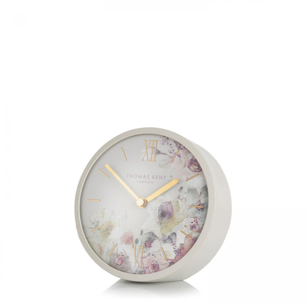 5"" Crofter Mantel Clock Light Grey - Distinctly Living