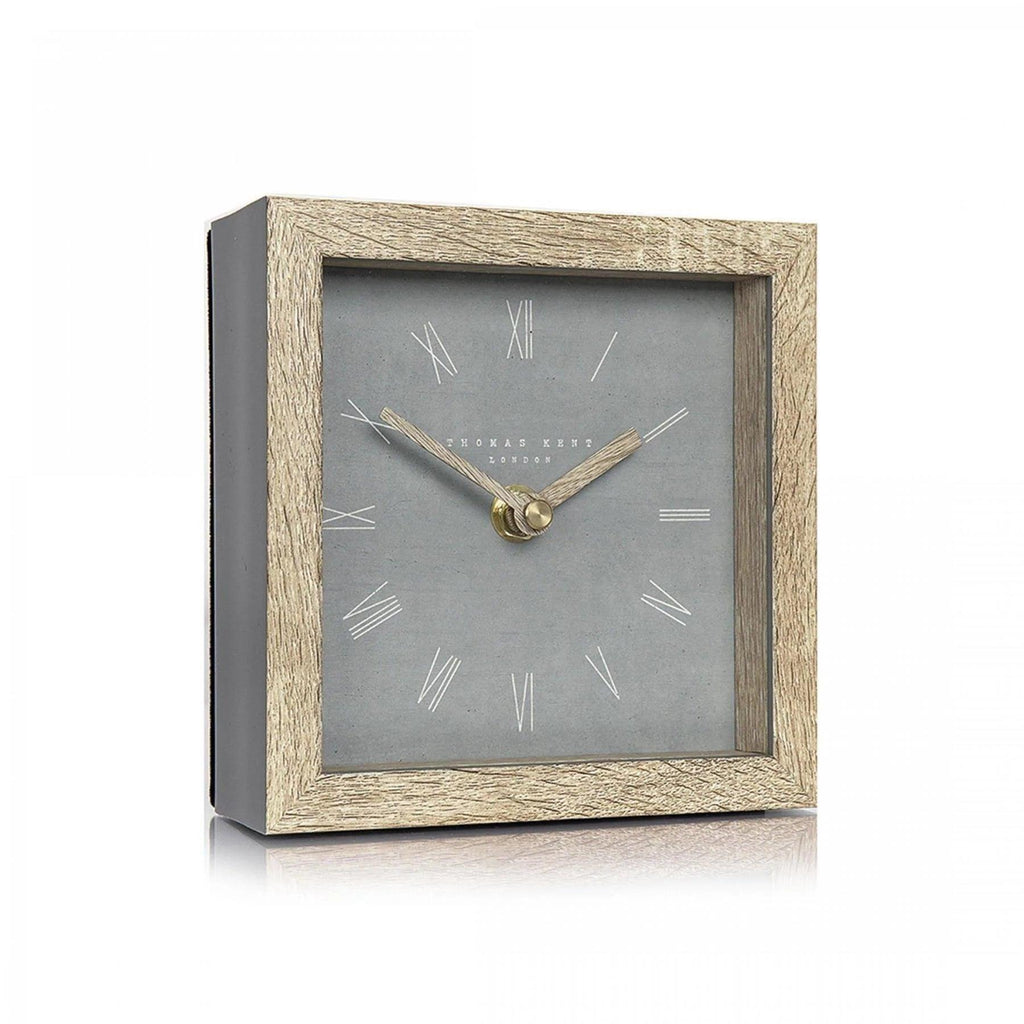 5'' Nordic Mantel Clock Cement - Distinctly Living