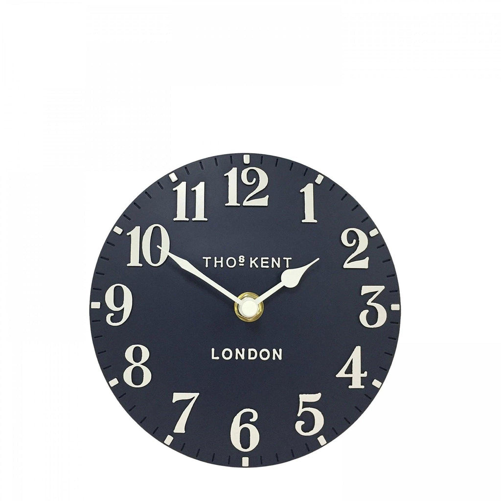 6" Arabic Mantel Clock Ink - Distinctly Living 