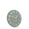 6" Arabic Mantel Clock Seagrass - Distinctly Living 