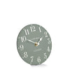6" Arabic Mantel Clock Seagrass - Distinctly Living