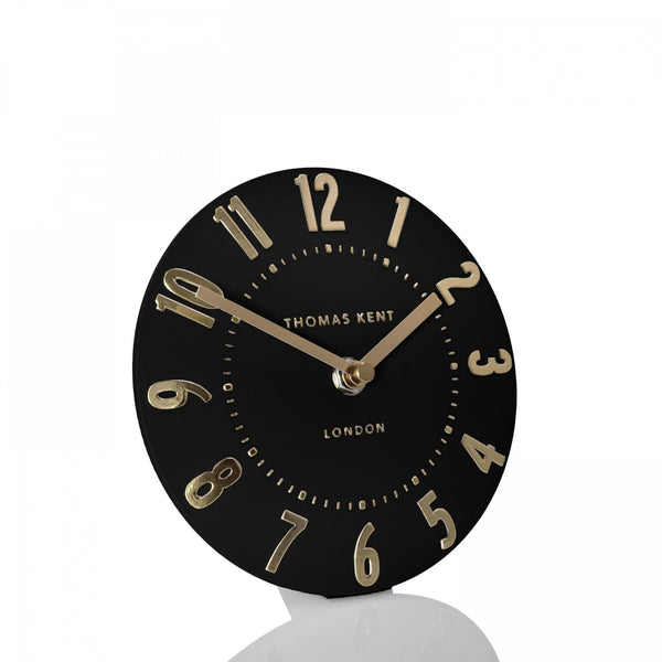 6'' Mulberry Mantel Clock Noir - Distinctly Living