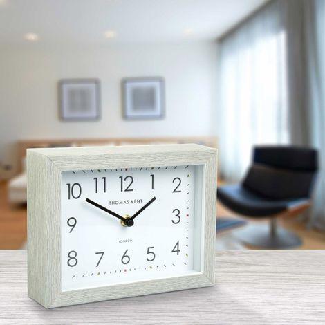 7" Eastside Mantel Clock - Silver Birch - Distinctly Living 