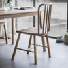 A Pair of Balham Chairs - Oak or Black - Distinctly Living