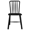 A Pair of Balham Chairs - Oak or Black - Distinctly Living 