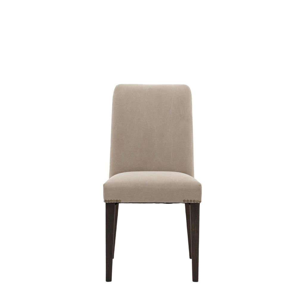 A Pair of Highgate Dining Chairs - Linen - Distinctly Living 