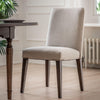 A Pair of Highgate Dining Chairs - Linen - Distinctly Living 