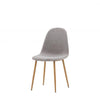 A Pair of Minack Chairs - Light Grey/Oak - Distinctly Living 