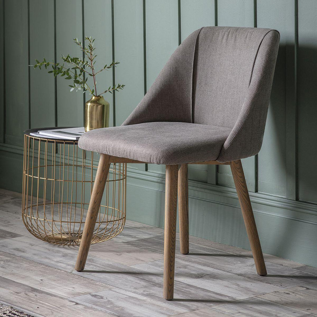 A Pair Of Stockholm Chairs - Natural or Slate Grey - Distinctly Living 