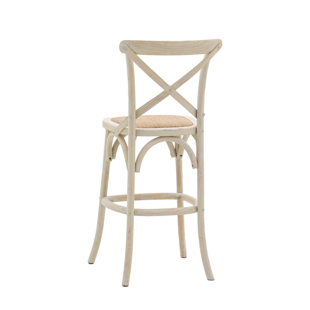 A Set of Two Paris Bistro Bar Stools - Choice of Colours - Distinctly Living