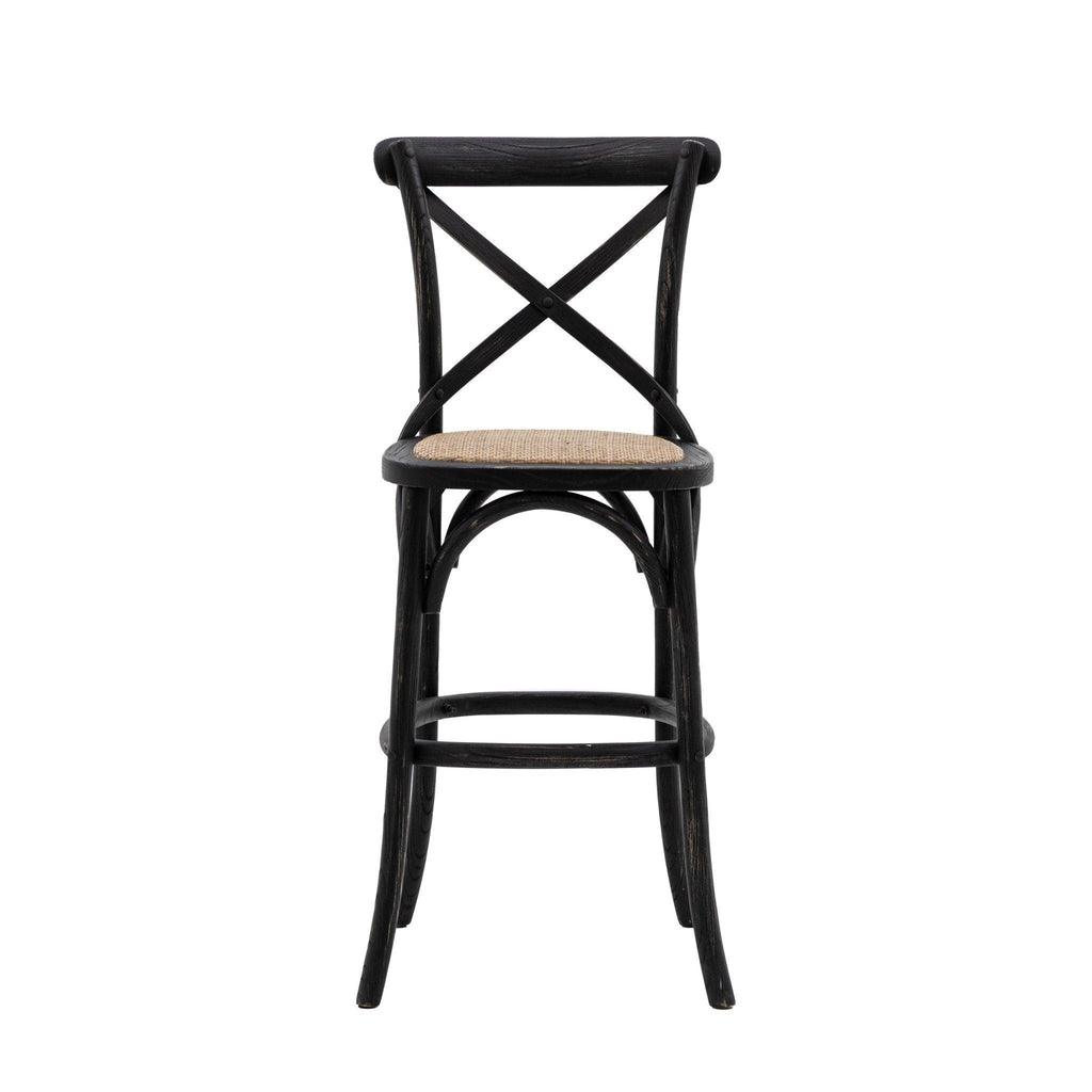 A Set of Two Paris Bistro Bar Stools - Choice of Colours - Distinctly Living