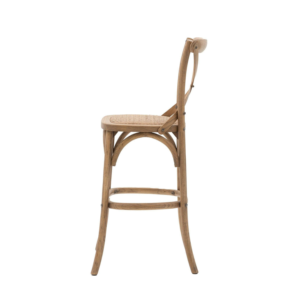 A Set of Two Paris Bistro Bar Stools - Choice of Colours - Distinctly Living