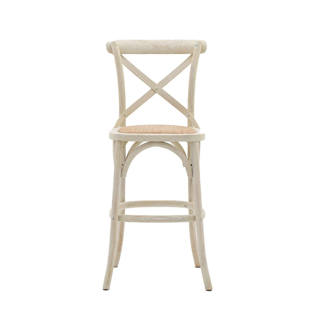 A Set of Two Paris Bistro Bar Stools - Choice of Colours - Distinctly Living