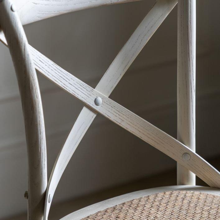 A Set of Two Paris Bistro Bar Stools - Choice of Colours - Distinctly Living