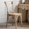 A Set of Two Paris Bistro Chairs - Natural - Distinctly Living