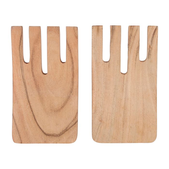 Acacia Kitchen - Wooden Salad Hands - Distinctly Living