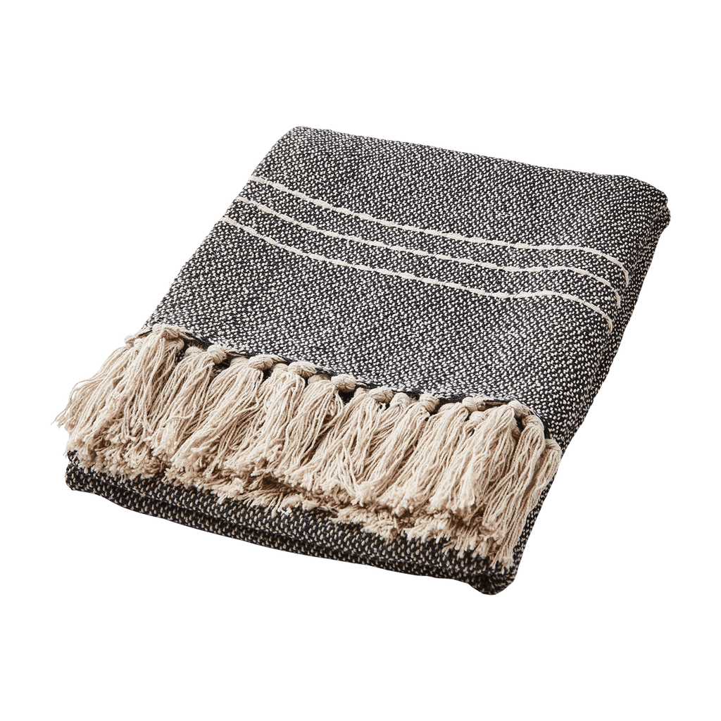 Anna Throw Charcoal - Distinctly Living 