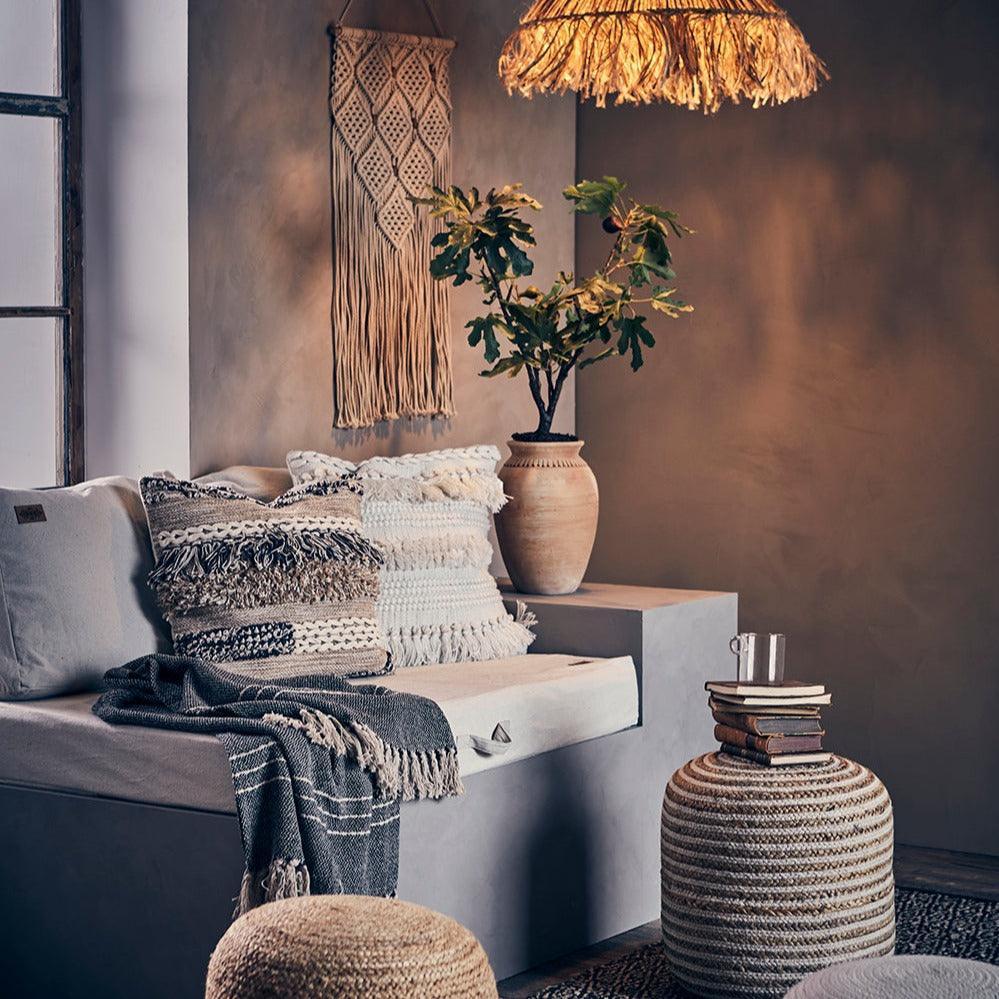Anna Throw Charcoal - Distinctly Living