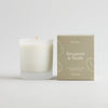 Bergamot & Nettle, Lamorna Glass Candle - Distinctly Living 