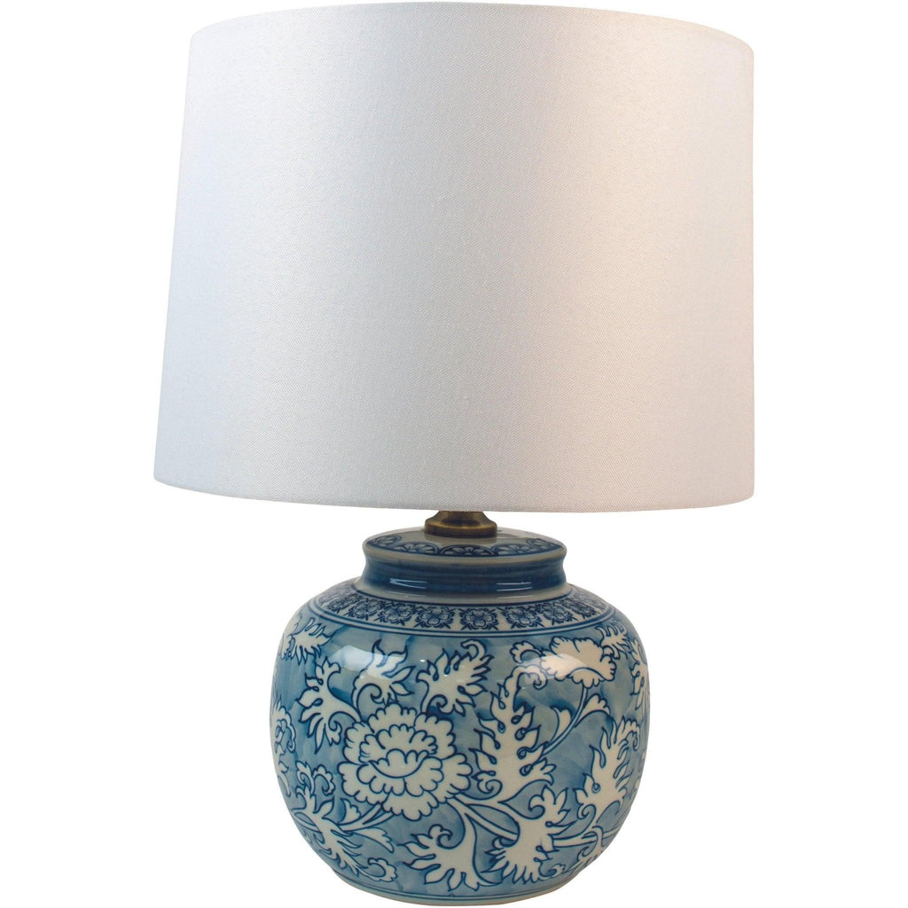 Blue Foliage Lamp - Distinctly Living