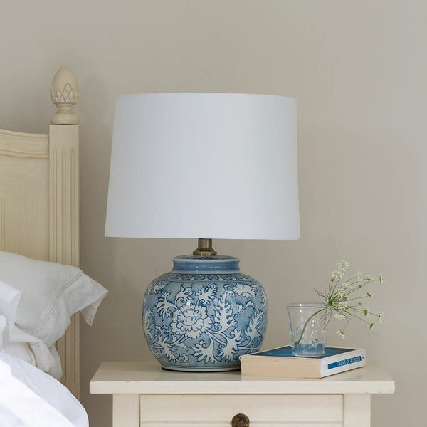 Blue Foliage Lamp - Distinctly Living