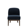 Boucle Accent Chair - Blue or Vanilla - Distinctly Living