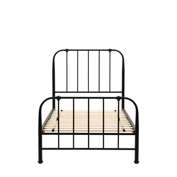 Brompton Classic Bed - Single, Double, King - Black or Ivory - Distinctly Living 