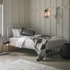 Brompton Classic Bed - Single, Double, King - Black or Ivory - Distinctly Living 