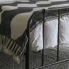 Brompton Classic Bed - Single, Double, King - Black or Ivory - Distinctly Living 