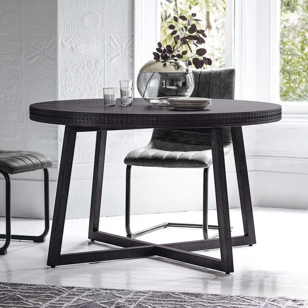 Burgh Dining Table - Dark Sands - Distinctly Living 