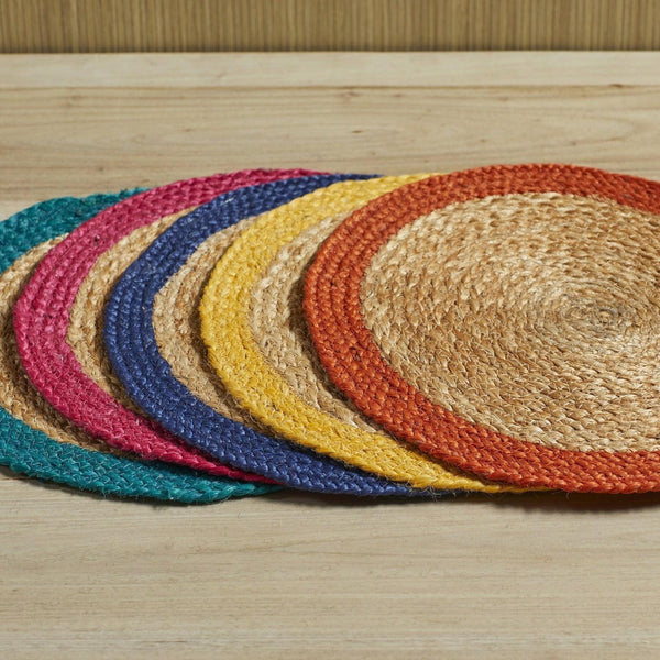 Set of 4 Carnival Placemats - Various Colours - Distinctly Living 