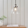 Carter Glass Pendant - Nickel, Brass or Copper - Distinctly Living 