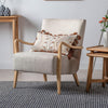 Chatsworth Arm Chair- Light Grey or Natural - Distinctly Living 