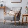 Chatsworth Arm Chair- Light Grey or Natural - Distinctly Living 