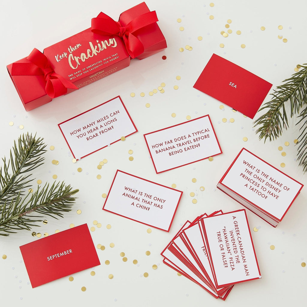 Christmas Table Table Top Quiz - Distinctly Living