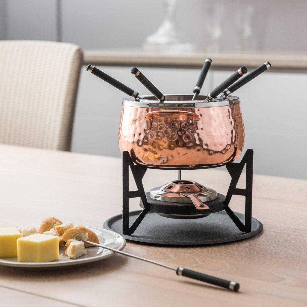 Copper Coloured Fondue Set - Distinctly Living 