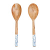 Coral Salad Servers - Distinctly Living 