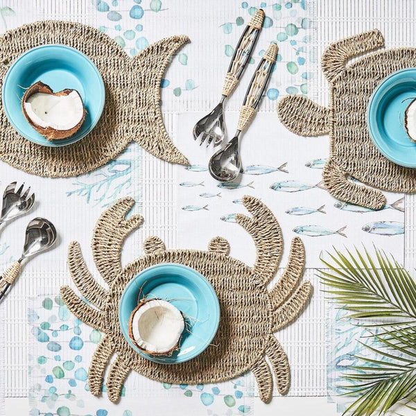 Crab Seagrass Placemat - Distinctly Living